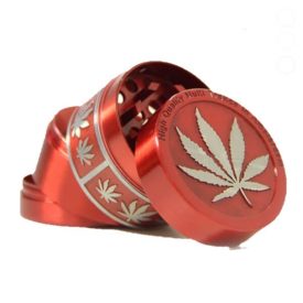 Grinder rouge cannabis